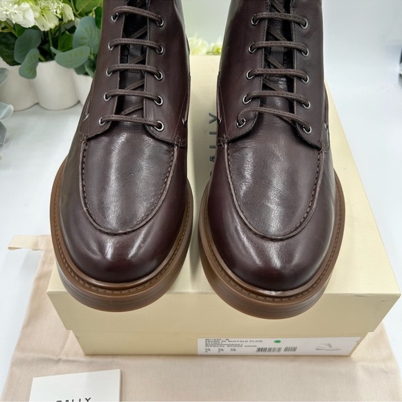Men’s BALLY PAPHOS leather ankle boot size 13 made in Italy main image 11
